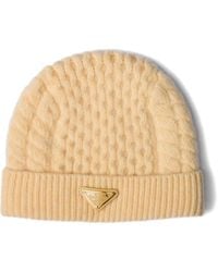 Prada - Berretto Con Logo - Lyst
