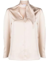 ..,merci - Allure Attached-Scarf Blouse - Lyst