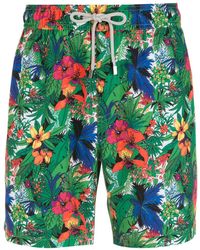 Amir Slama - Floral-print Swim Shorts - Lyst