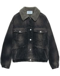 Prada - Denim Jack - Lyst