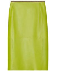 Tory Burch - Pencil Midi Skirt - Lyst