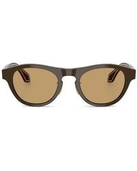 Giorgio Armani - Pantos-Frame Sunglasses - Lyst
