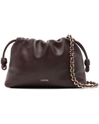 Loewe - Flamenco Leather Shoulder Bag - Lyst