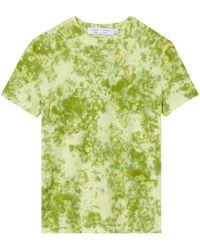 Proenza Schouler - T-shirt en coton à imprimé tie-dye - Lyst