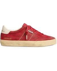 Golden Goose - Low-Top Suede Sneakers With Padded Collar - Lyst