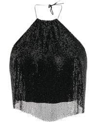 MANURI - Haltertop Met Open Rug - Lyst