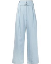 tibi wide leg pants
