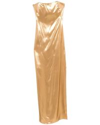 Galvan London - Robe Longue À Épaules Dénudées - Lyst