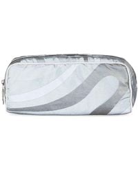 PUCCI - Kosmetiktasche Mit Abstraktem Print - Lyst
