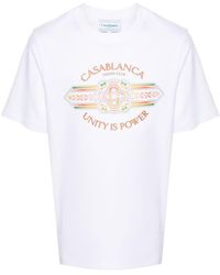 Casablancabrand - Unity Is Power T-shirt - Lyst