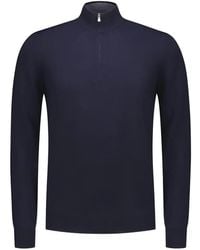 Gran Sasso - Zip-Up Knitted Sweater - Lyst