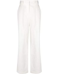 Ermanno Scervino - Mid-rise Wide-leg Trousers - Lyst