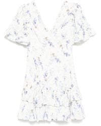 Needle & Thread - Kleid Mit Blumen-Print - Lyst