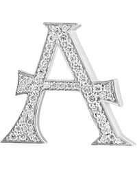 Ashna Mehta - Medium Diamond Initial Bag Charm - Lyst