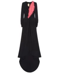Valentino Garavani - Embroidered Cady Couture Gown - Lyst