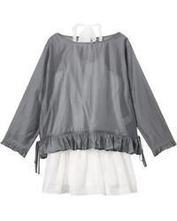 B+ AB - Ruffled Playsuit - Lyst
