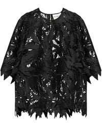 Munthe - Blouse En Dentelle Bubble - Lyst