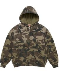 Supreme X True Religion Appliqués Camouflage Polo Shirt in Green