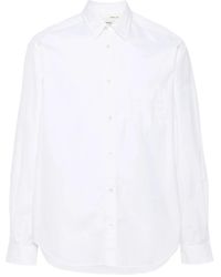 Isabel Benenato - Long-Sleeve Poplin Shirt - Lyst