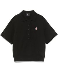 Moncler - Poloshirt Met Logopatch - Lyst