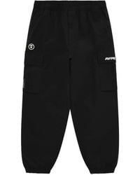 Aape By A Bathing Ape - Pantalones De Chándal Cargo Con Parche Del Logo - Lyst