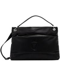 Blauer - Schultertasche Mit Logo - Lyst