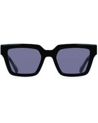 Ferragamo Eyewear - Gancini Square-Frame Sunglasses - Lyst