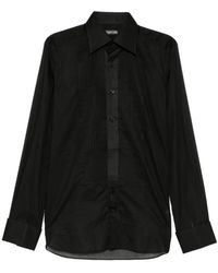 Tom Ford - Pleated Evening Shirt - Lyst