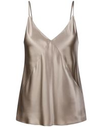 Max Mara - Blusa Pianoforte Con Scollo A V - Lyst