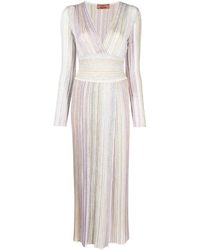 Missoni - Sequin-embellished Pleated Maxi Dress - Lyst