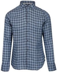 Al Duca d'Aosta - Gingham-Check Shirt - Lyst