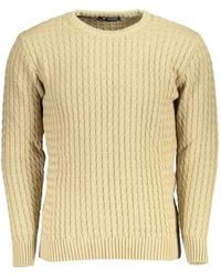 U.S. Grand - Cable-Knit Elbow-Patch Sweater - Lyst