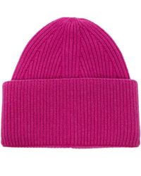 Laneus - Ribbed-knit Cashmere Beanie - Lyst