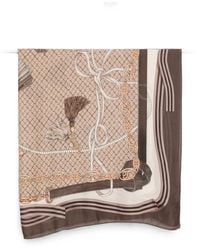 Twinset - Chain-Print Scarf - Lyst