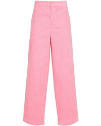 Acne Studios - Straight-Leg Corduroy Trousers - Lyst