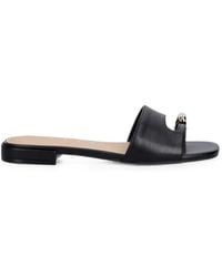 Guess - Tablita Logo-Plaque Sandals - Lyst