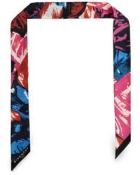 Givenchy - Abstract-Print Silk Scarf - Lyst