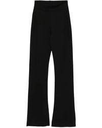 Thom Krom - High-Waisted Flared Trousers - Lyst