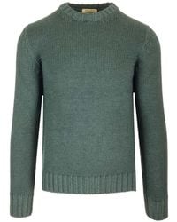 Al Duca d'Aosta - Merino-Wool Crew-Neck Jumper - Lyst