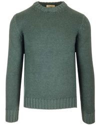 Al Duca d'Aosta - Merino-Wool Crew-Neck Jumper - Lyst