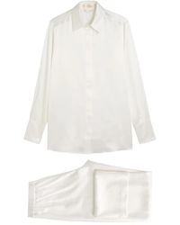 Olivia Von Halle - Bacall Silk Pyjama Set - Lyst