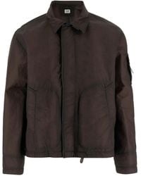 C.P. Company - Gesteppte Jacke Mit Linsen-Detail - Lyst
