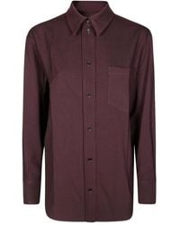 Victoria Beckham - Buttoned Long-Sleeves Shirt - Lyst