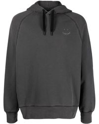 PS by Paul Smith - Logo-embroidered Organic Cotton Hoodie - Lyst