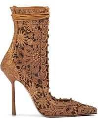 Le Silla - Colette Lace-Up Ankle Boots - Lyst