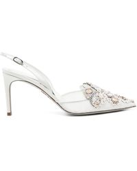 Rene Caovilla - 90Mm Veneziana Pumps - Lyst