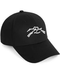Longchamp - Logo-Embroidered Baseball Cap - Lyst