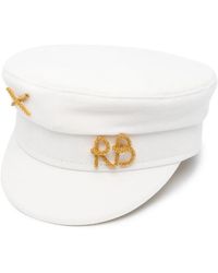 Ruslan Baginskiy - Logo-Appliqué Baker Boy Hat - Lyst