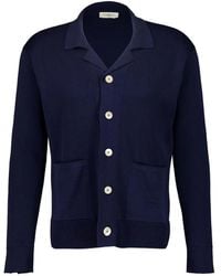 Piacenza Cashmere - Ribbed-Knit Cardigan - Lyst