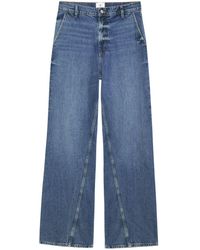 Anine Bing - Briley Jeans mit geradem Bein - Lyst